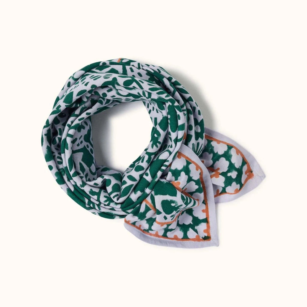 Grand Foulard Apaches Latika - Garden - Lilas