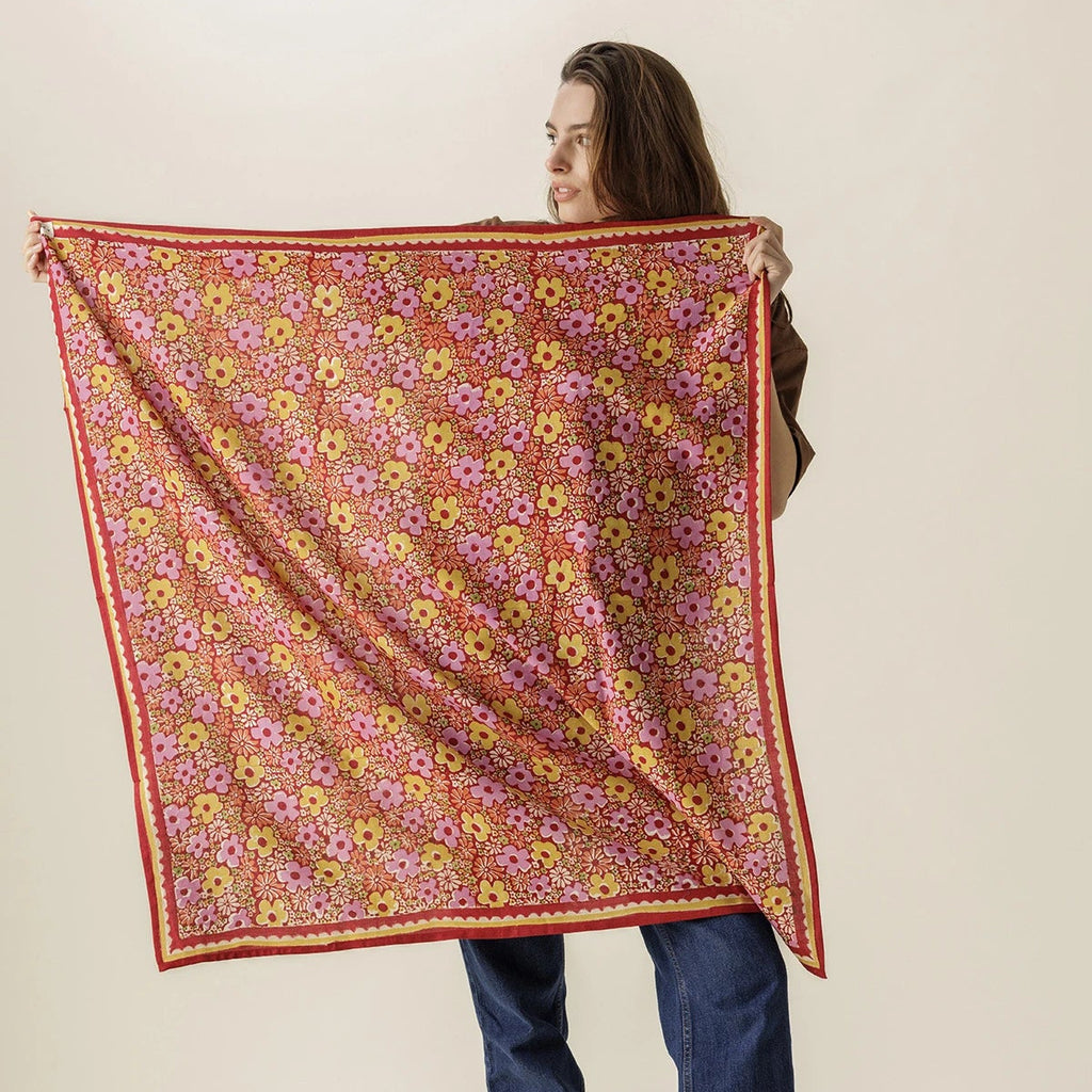 Grand Foulard Apaches Latika - Janie - Dahlia