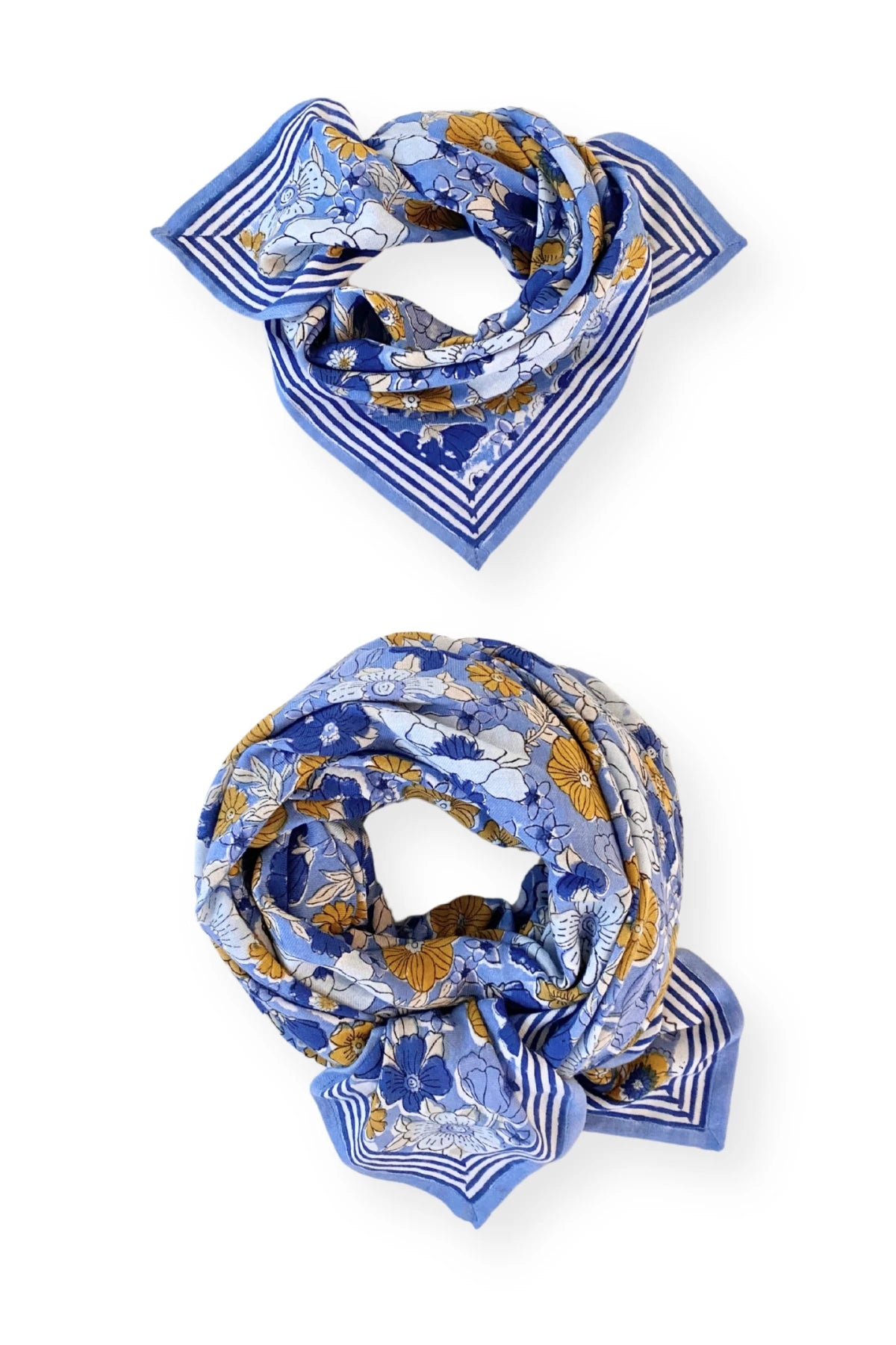 Grand Foulard Latika Joy - Océan