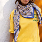 Grand Foulard Apaches Latika - Molly - Lilas