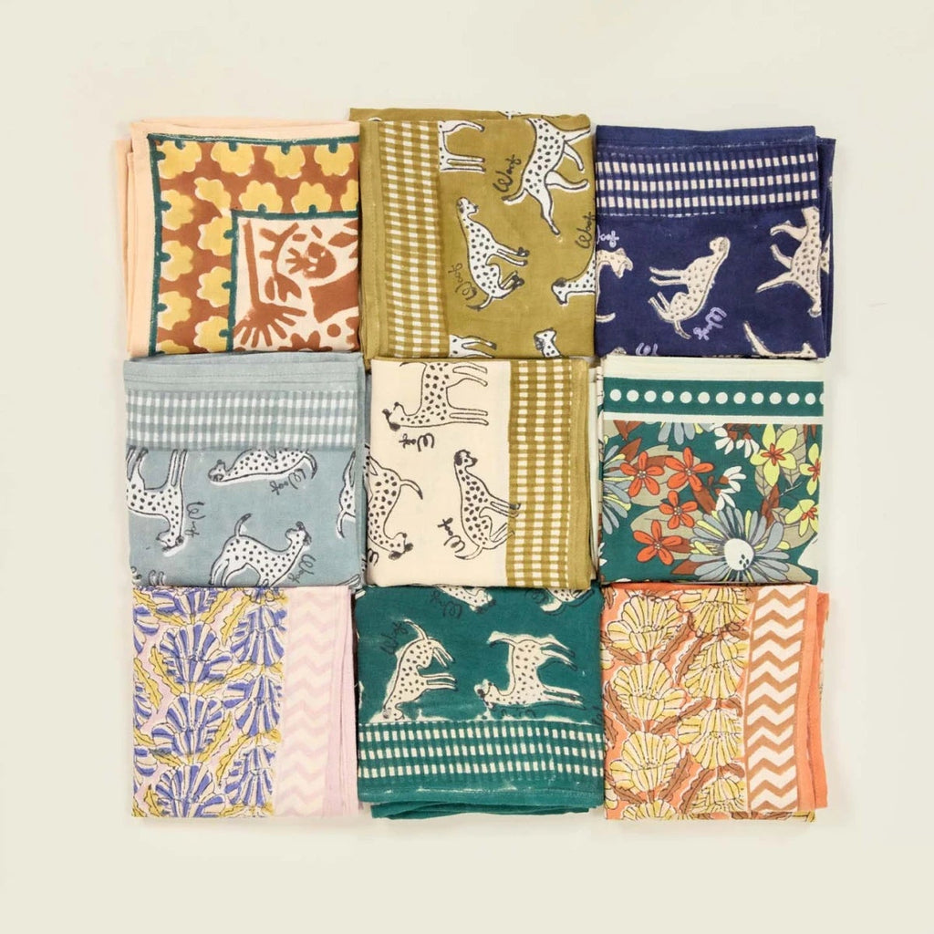 Grand Foulard Apaches Latika - Pongo - Garden