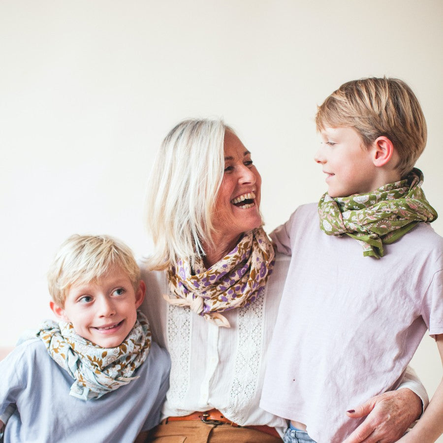 Foulard Apaches Latika - Soleil - Piscine