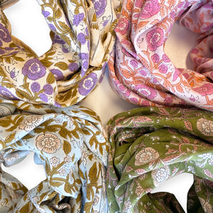 Foulard Apaches Latika - Soleil - Bonbon