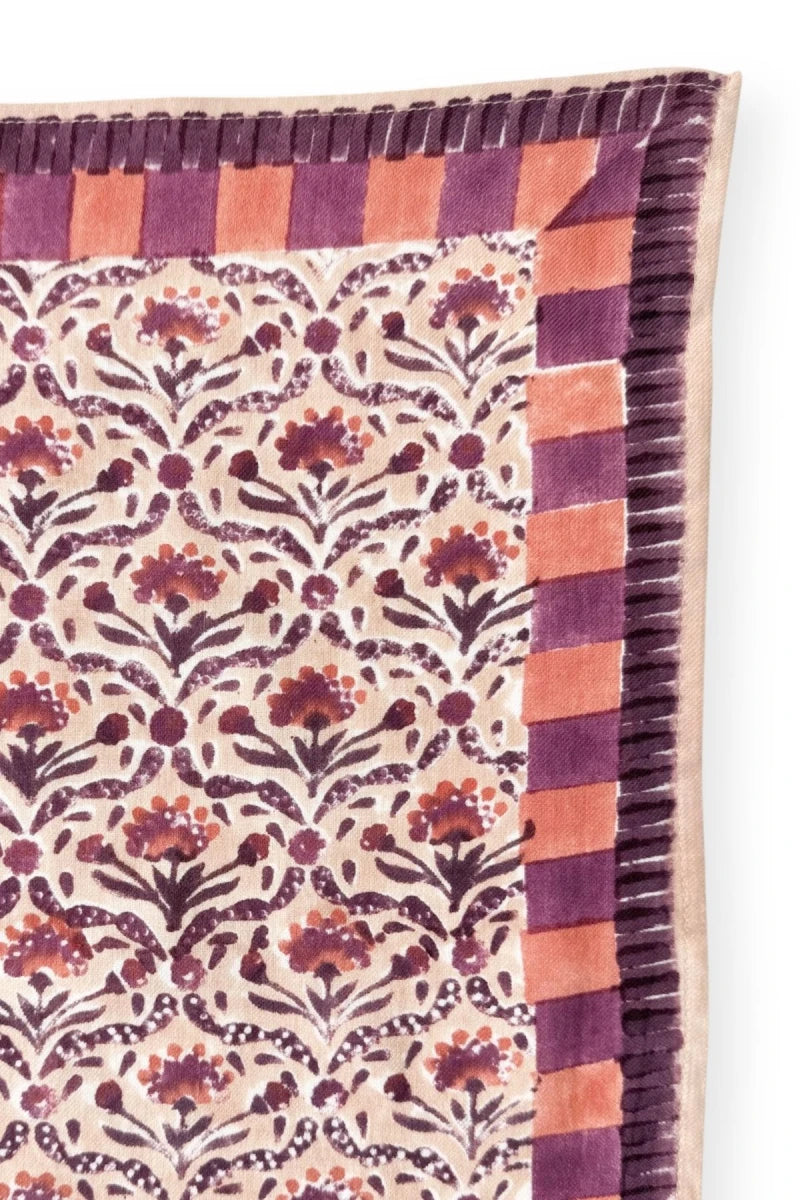 Grand Foulard Latika - Cactus Macadamia