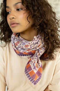Grand Foulard Latika - Cactus Macadamia