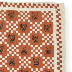 Grand Foulard Latika - Tigro - Tigro Rust
