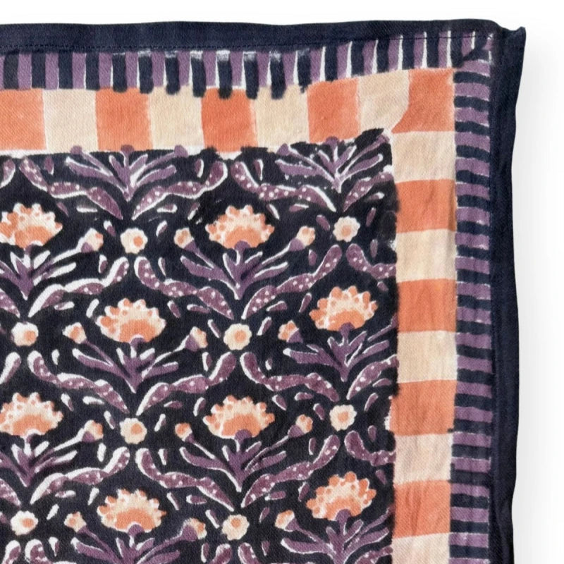 Grand Foulard Latika - Cactus - Cactus Navy