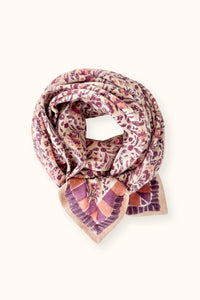 Grand Foulard Latika - Cactus Macadamia