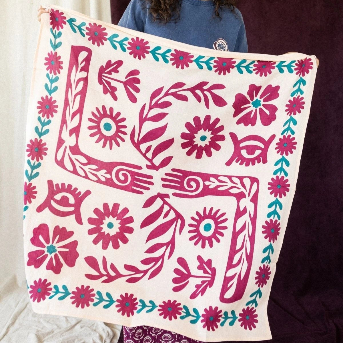 Grand Foulard Latika - Rita - Rita Macadamia