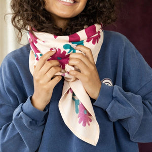 Grand Foulard Latika - Rita - Rita Macadamia