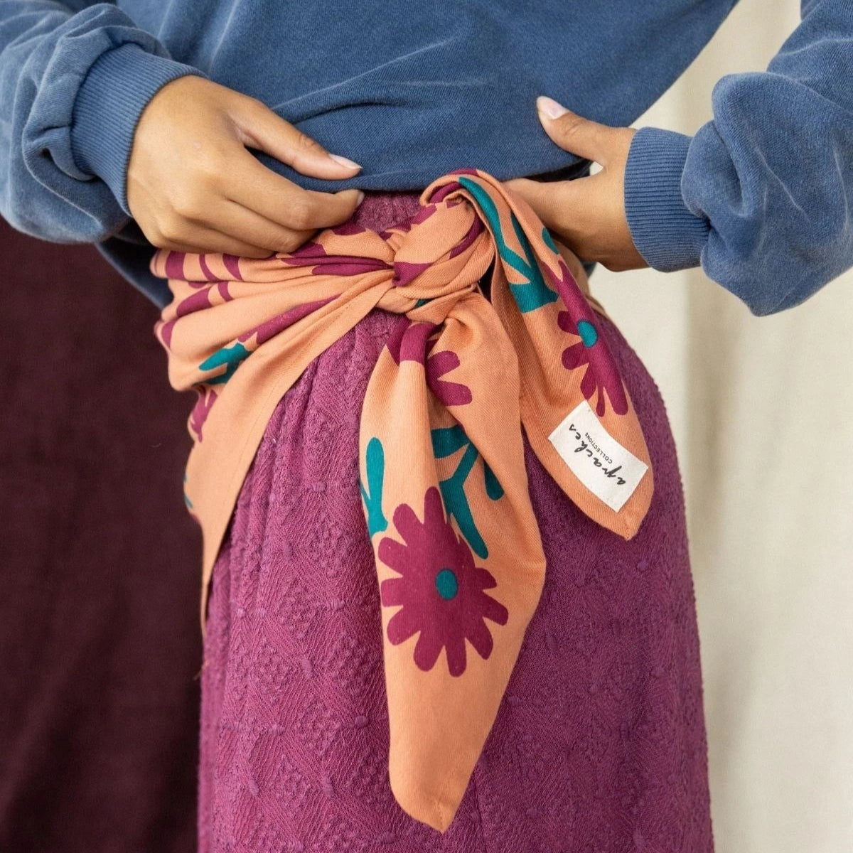 Grand Foulard Latika - Rita - Rita Rust