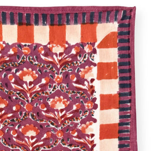 Grand Foulard Latika - Cactus - Cactus Cherry