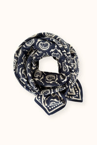 Grand Foulard Latika - Wonderfull Navy