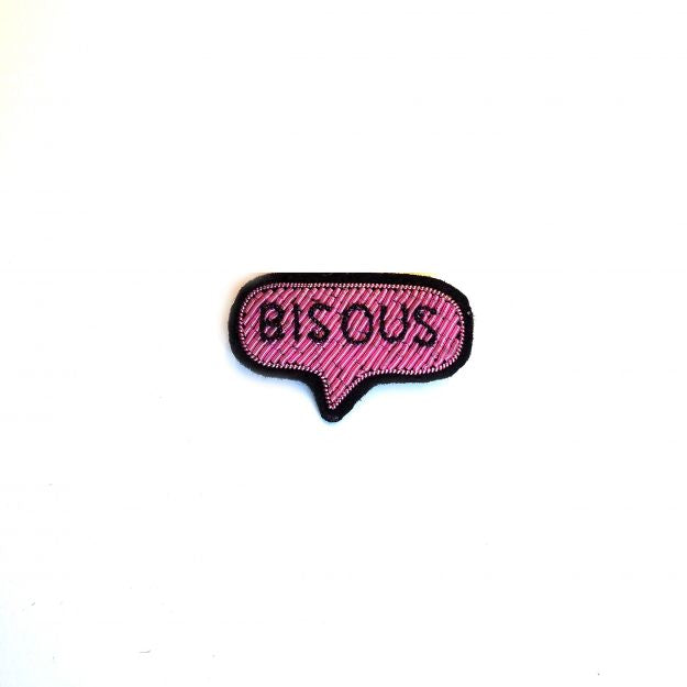 Broche - Bisous Rose