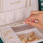Denise en velours côtelé - Beige - Boîte à bijoux