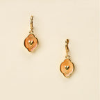 Boucles d'oreilles Iker - Orange