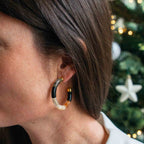 Boucles d'oreilles - Black Night - Bola