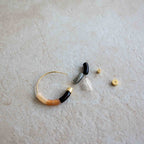 Boucles d'oreilles - Black Night - Bola