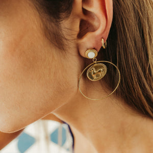 Boucles d'oreilles - Martine SEC5838
