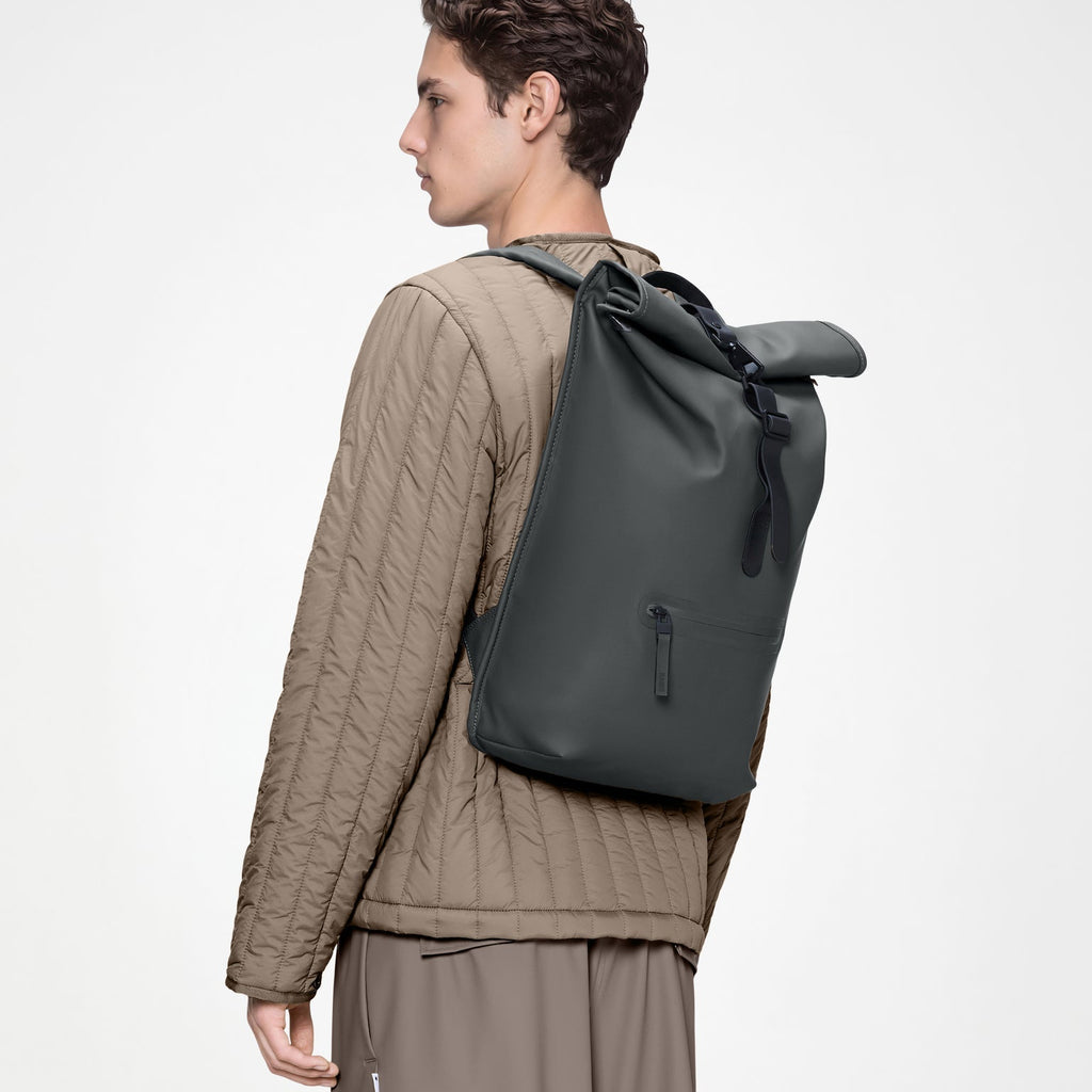 Rolltop Rucksack - Dark Grey