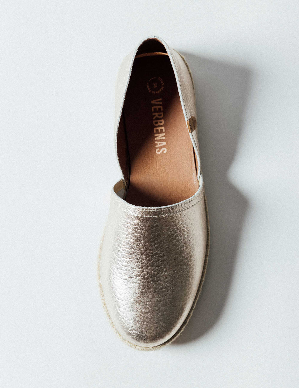 Espadrilles Carmen Nucleo Metal Oro - Femme