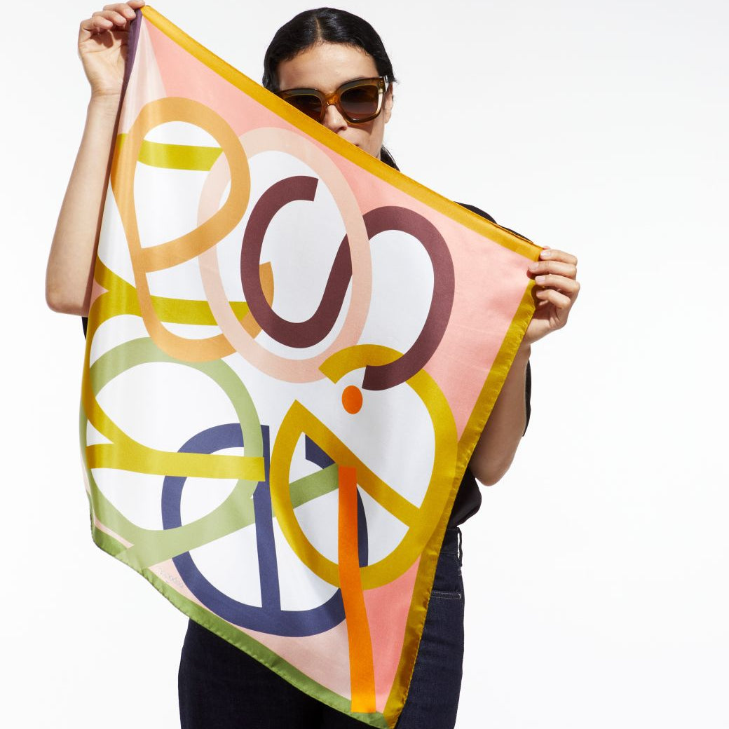 Foulard Icone - Blush
