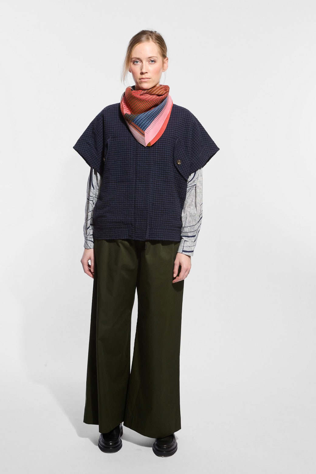 Foulard Op Corail Kaki