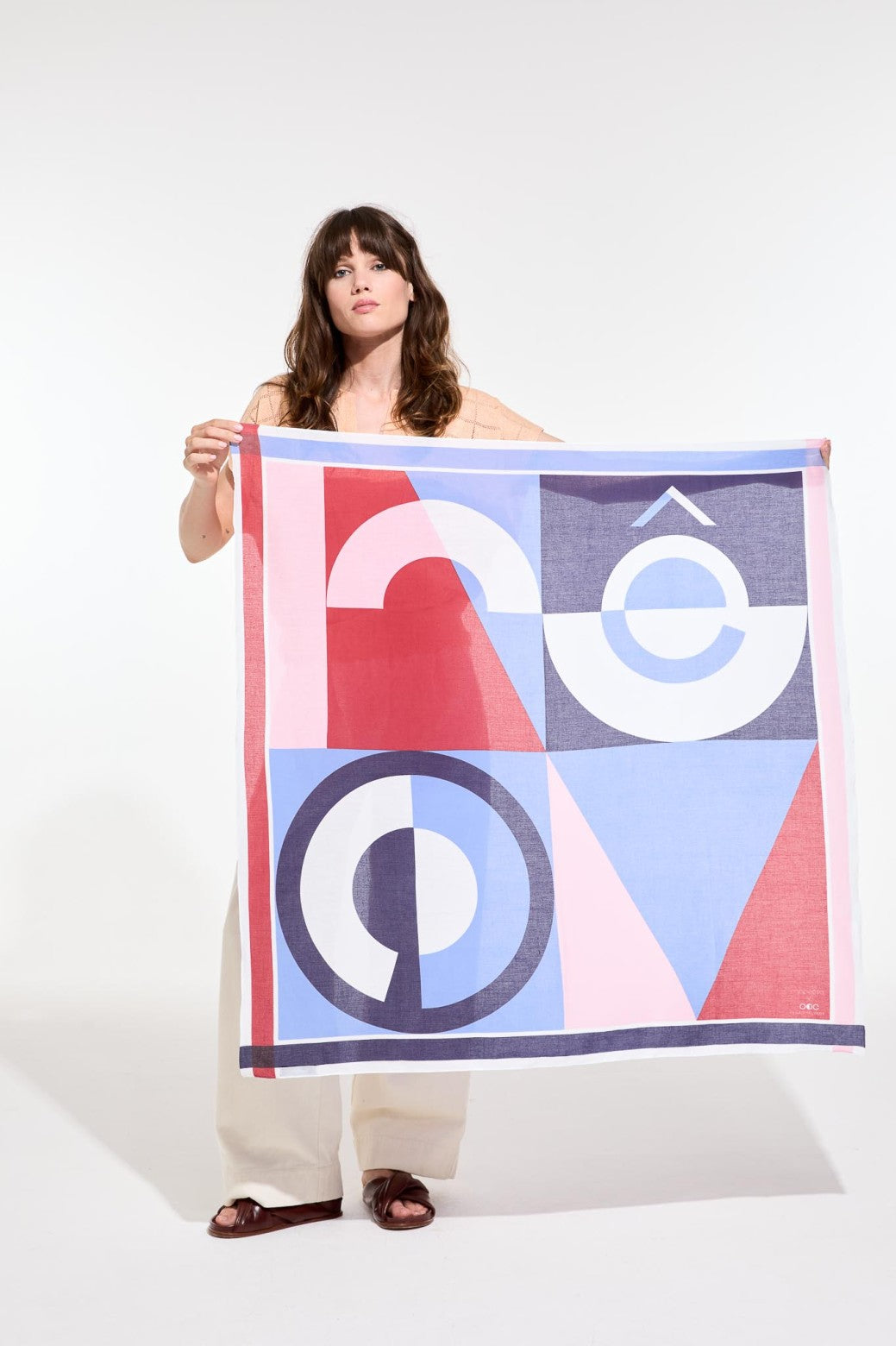 Foulard Reve Rouge Bleu