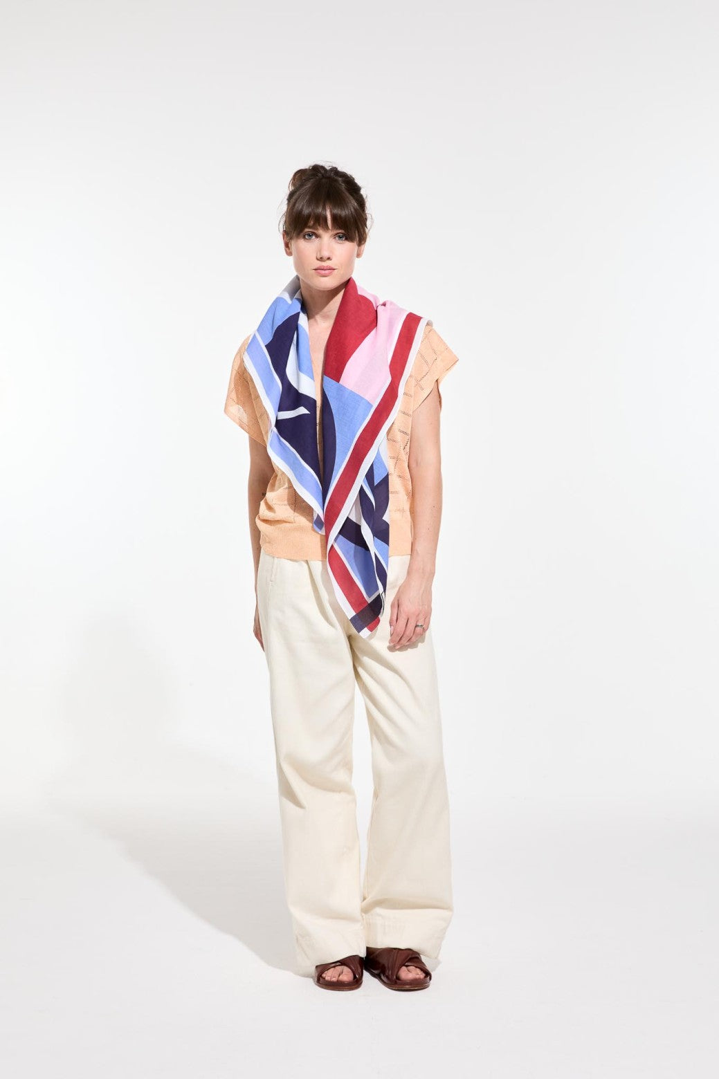Foulard Reve Rouge Bleu