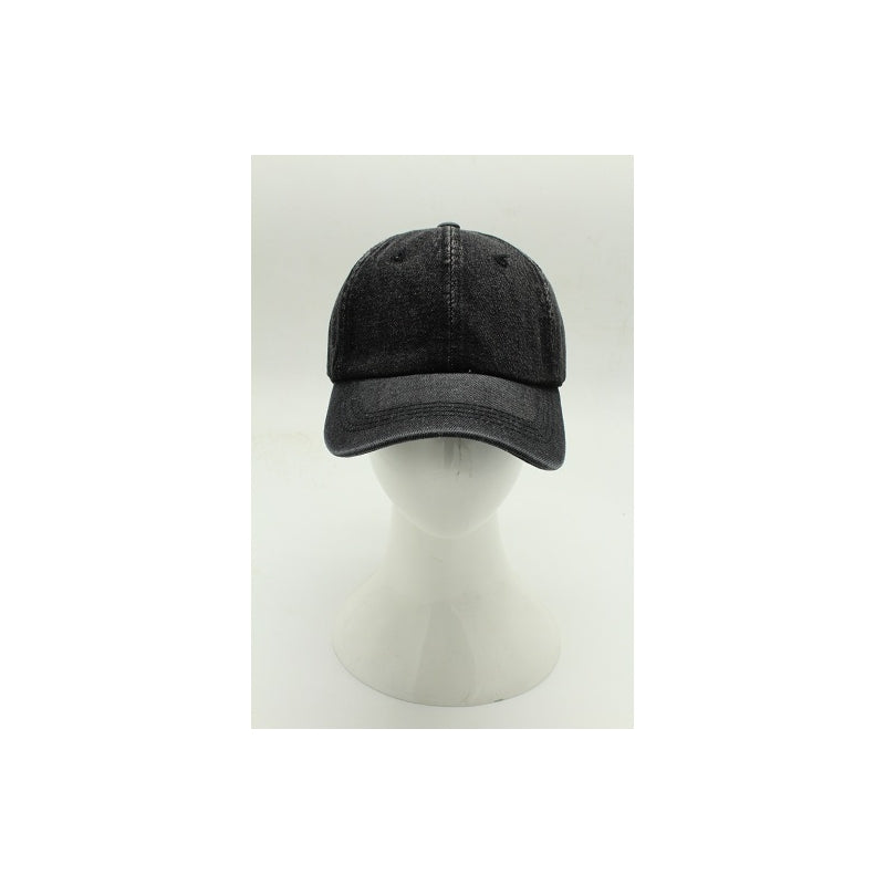 66636 Casquette réglable jean - 0200 Noir