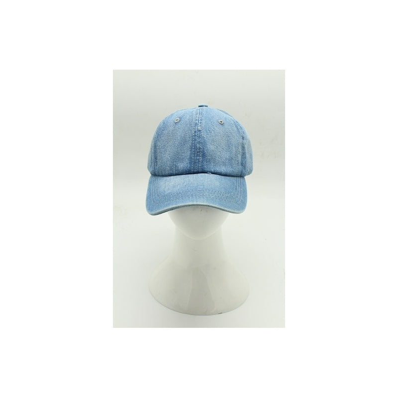 66636 Casquette réglable jean - 0500 Bleu Clair b