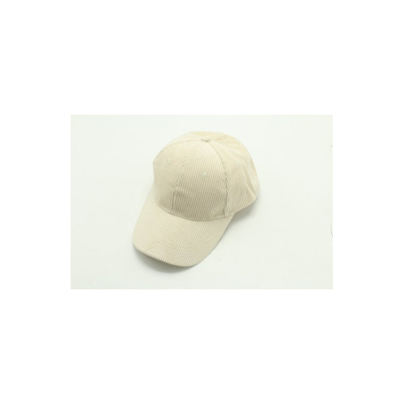 64935 Casquette reglable velours cotelé - plusieurs coloris