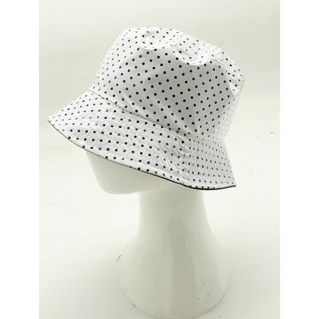 67937 Chapeau de pluie à pois - 0100 Blanc