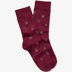 Chaussette Charly - Bordeaux - Femme