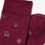 Chaussette Charly - Bordeaux - Femme