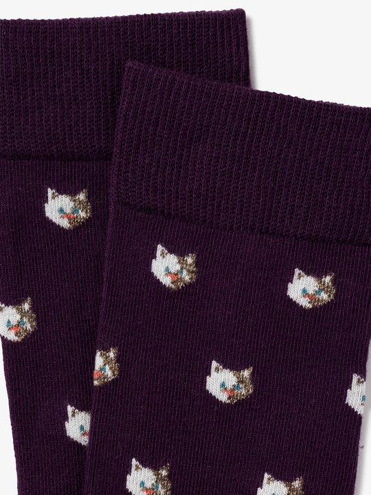 Chaussette Duchesse - Violette - Femme
