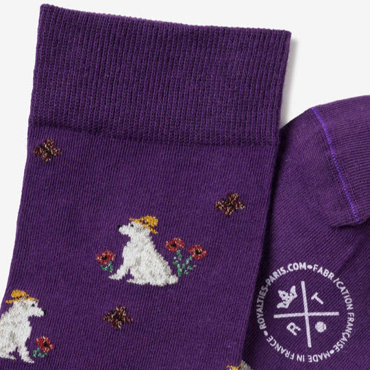 Chaussettes Fritz - Violette - Femme