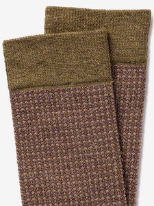 Chaussette Honey - Kaki - Femme
