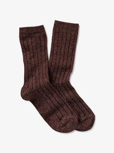 Chaussettes Micky - Bordeaux - Femme
