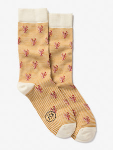 Chaussette  Homard - Citron - Homme