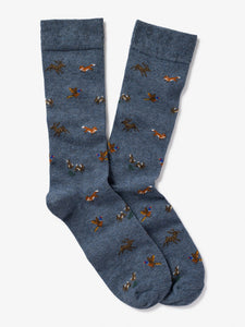 Chaussettes Scott - Cyan - Homme