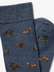 Chaussettes Scott - Cyan - Homme