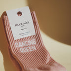Dancing Queen - Chaussettes paillettes Rose