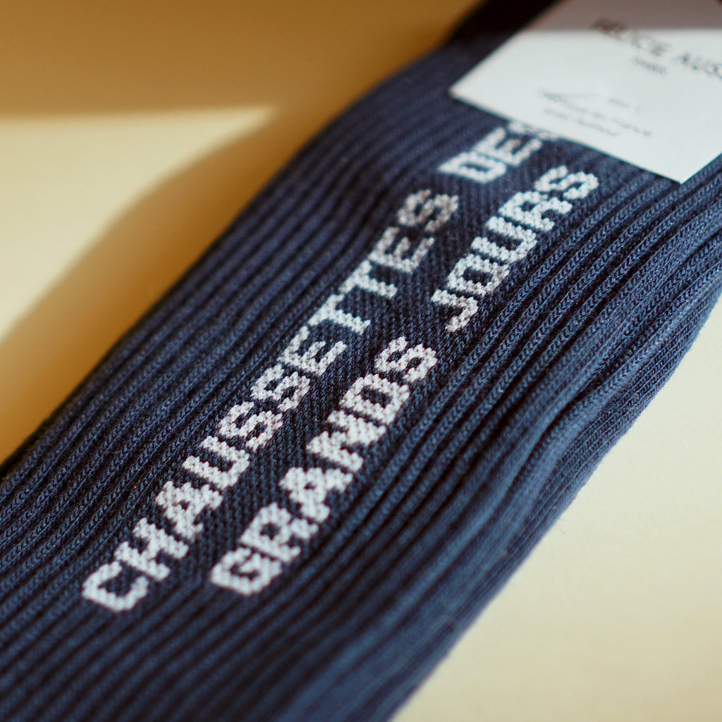 DES GRANDS JOURS - Chaussettes Bleu