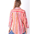 67901 - chemise manche 3/4 - 0523 Bleu clair