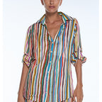 67901 - chemise manche 3/4  - 0823 Vert Clair