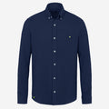 Chemise - Navy en gaze de coton