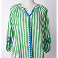 68010 - chemise manche 3/4  - 0800 Vert