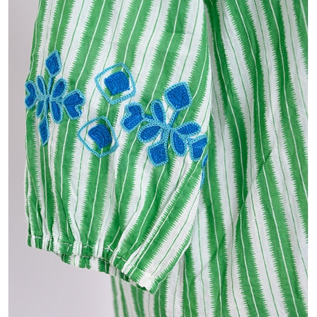 68010 - chemise manche 3/4  - 0800 Vert