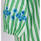 68010 - chemise manche 3/4  - 0800 Vert